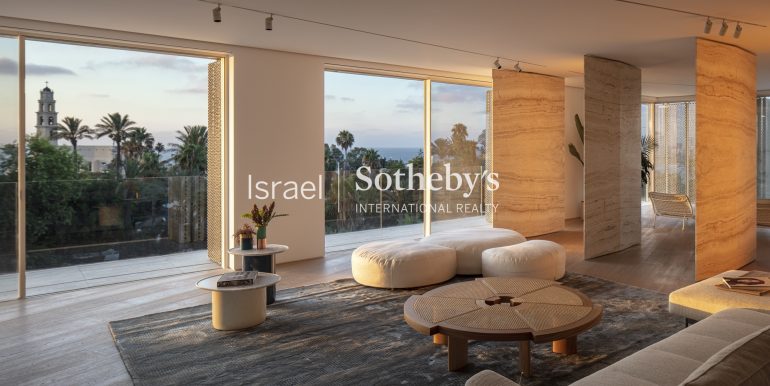 Экстраординарный пентхаус  с видом на море в отеле The Jaffa Hotel купить